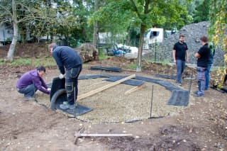 Dětské hřiště v procesu 